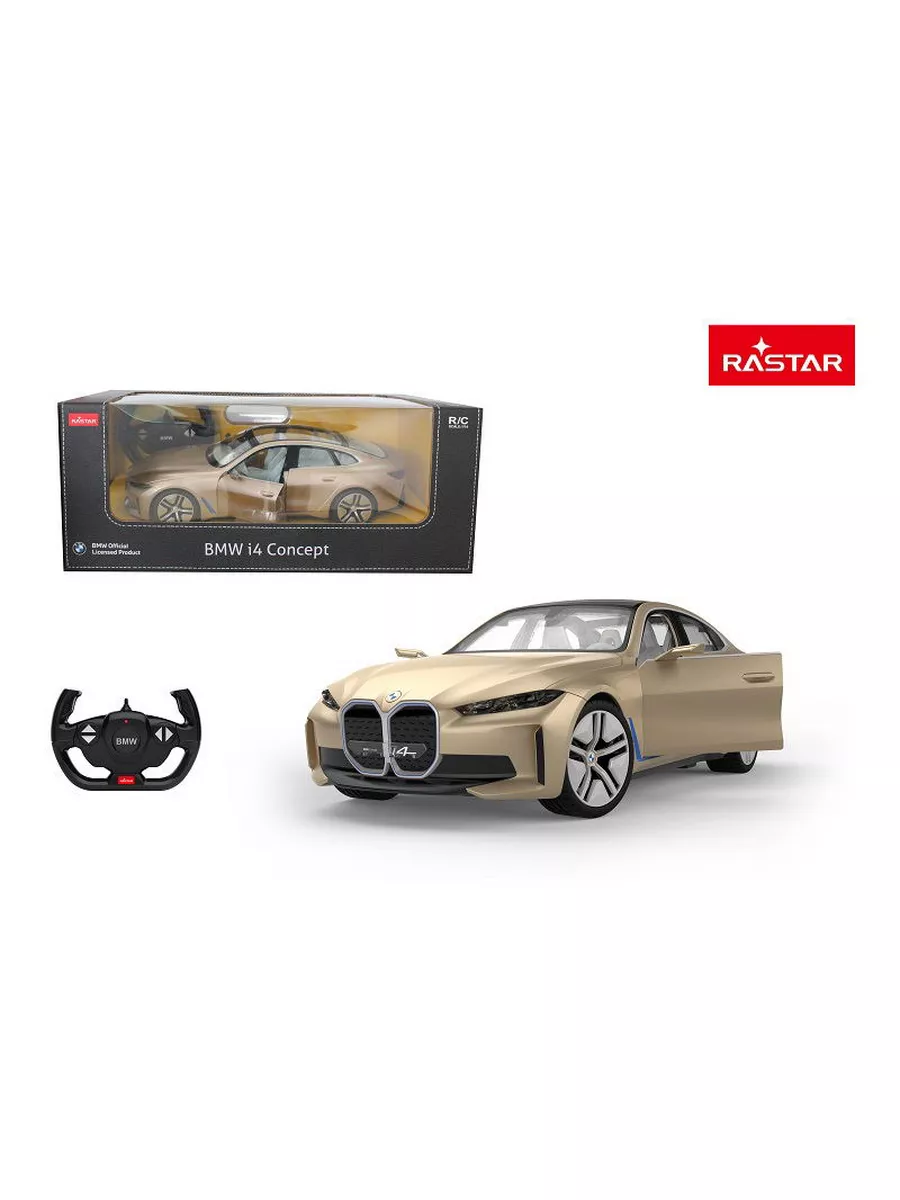 Машина р/у 1:14 BMW i4 Concept RASTAR 177247099 купить за 4 015 ₽ в  интернет-магазине Wildberries