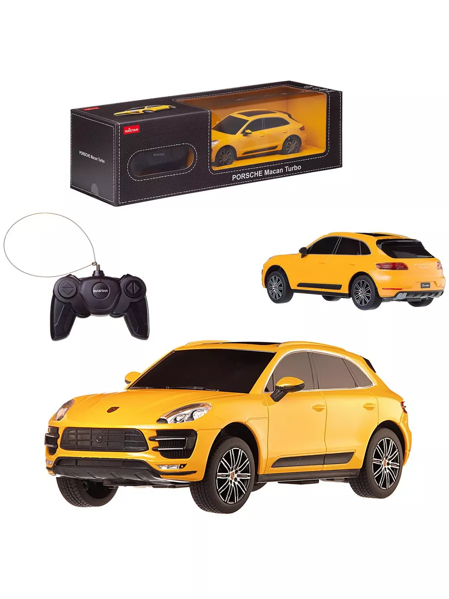 Машина р/у 1:24 Porsche Macan Turbo RASTAR 177247171 купить за 1 860 ₽ в  интернет-магазине Wildberries