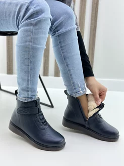 ботинки Зимние из экокожи Letsgo Shoes 177258260 купить за 2 137 ₽ в интернет-магазине Wildberries