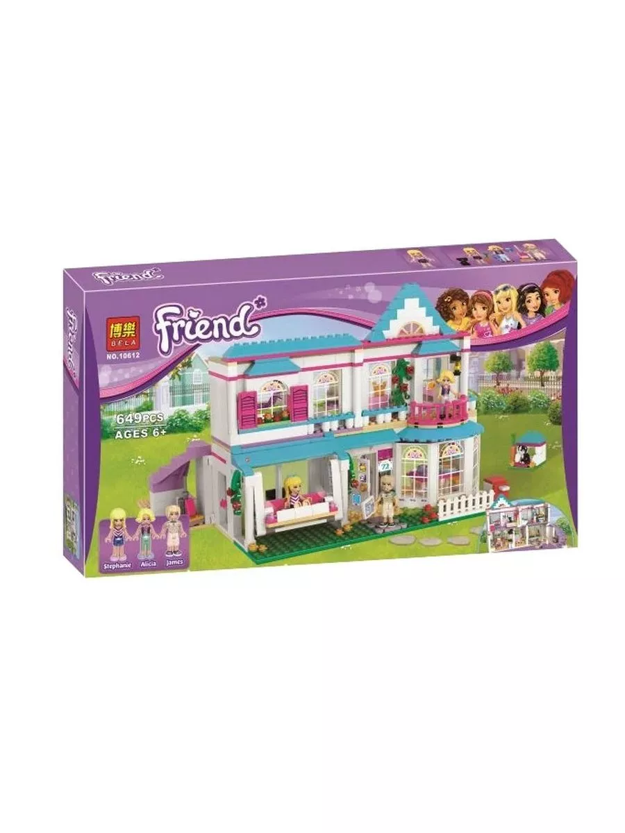 Конструктор Friends 10612 Дом Стефани LEGO 177276969 купить за 2 252 ₽ в  интернет-магазине Wildberries