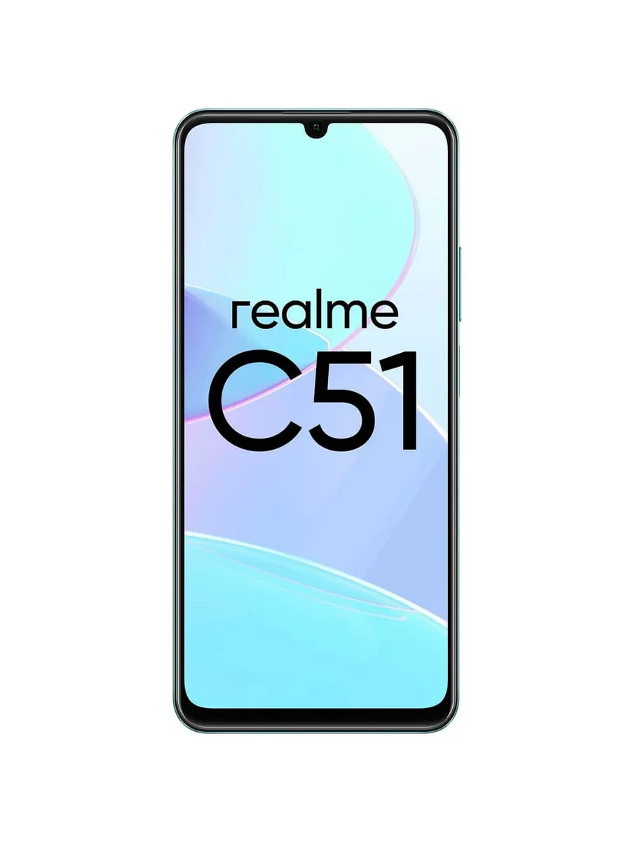 Смартфон C51 128 ГБ зелёный Realme 177278163 купить в интернет-магазине  Wildberries