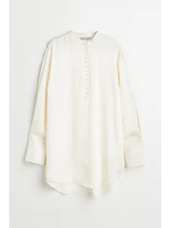 Длинная атласная блузка H&M 177283991 купить за 3 683 ₽ в интернет-магазине Wildberries
