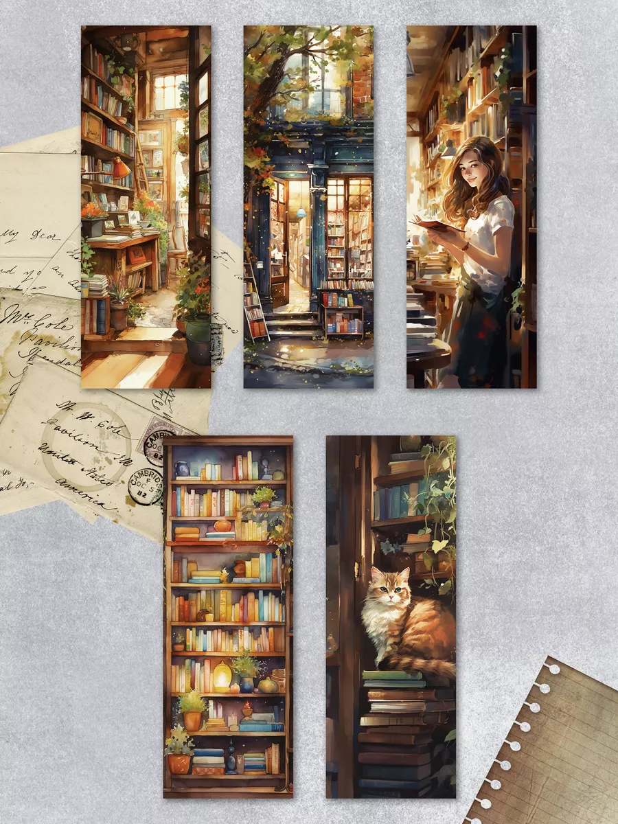 Закладки для книг "Книжные магазины 2.0"
