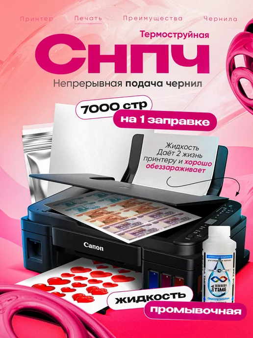 CANON Пищевой принтер PRO WIFI CAKE СНПЧ,Стартовый набор №4, вариант, фото 2
