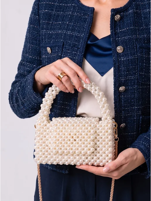 Iris Handiwork box Набор для плетения сумки из бусин, вариант, фото 2