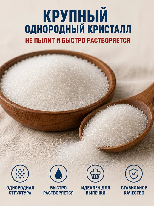 Сахар песок 5 кг, 5 кг, фото 3