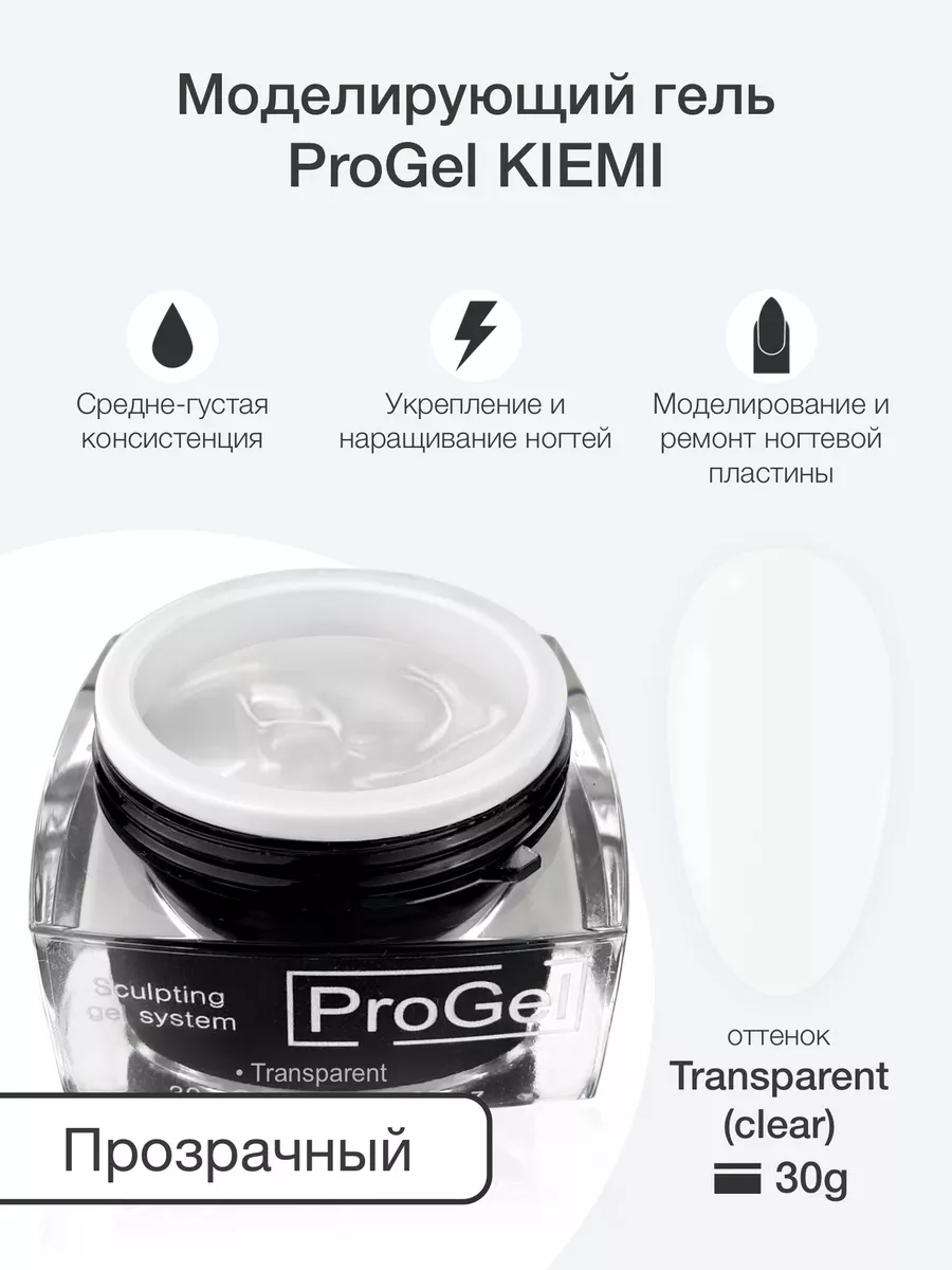 Прозрачный моделирующий гель Thick Clear