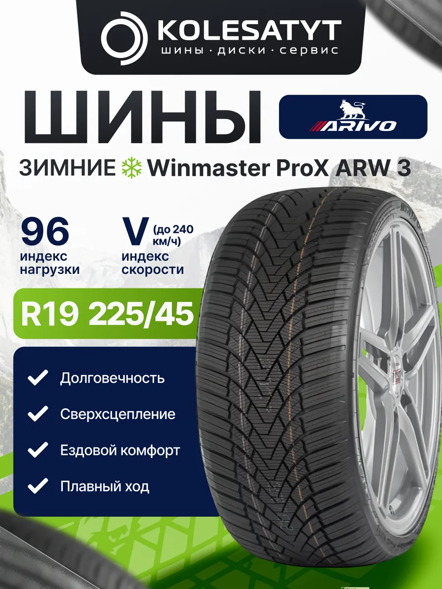 шины зимние 225 45 R19