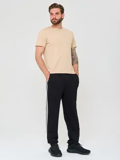 Брюки спортивные три полоски с карманами WYWWEAR man 177366821 купить за 546 ₽ в интернет-магазине Wildberries