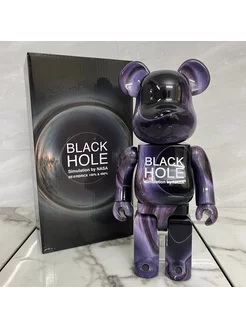 Фигурка Bearbrick Black Hole Medicomtoy 177387984 купить за 3 528 ₽ в интернет-магазине Wildberries