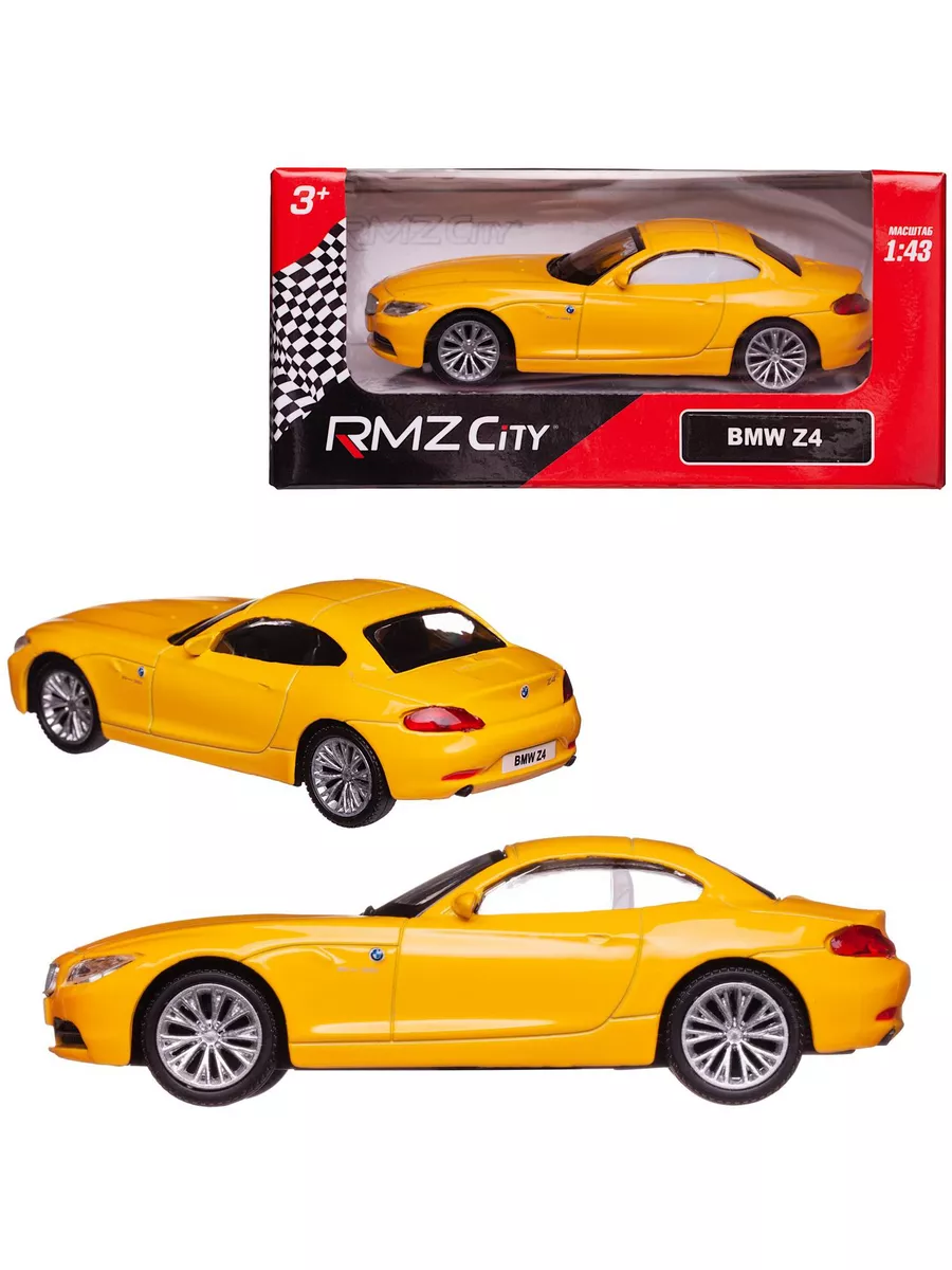 Машинка металлическая RMZ City 1:43 BMW Z4 UNI-FORTUNE 177399681 купить за  430 ₽ в интернет-магазине Wildberries