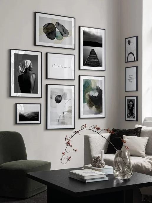 Designeroom Металлическая рамка для фото А3 (300х420 мм), 300x420 мм, фото 2