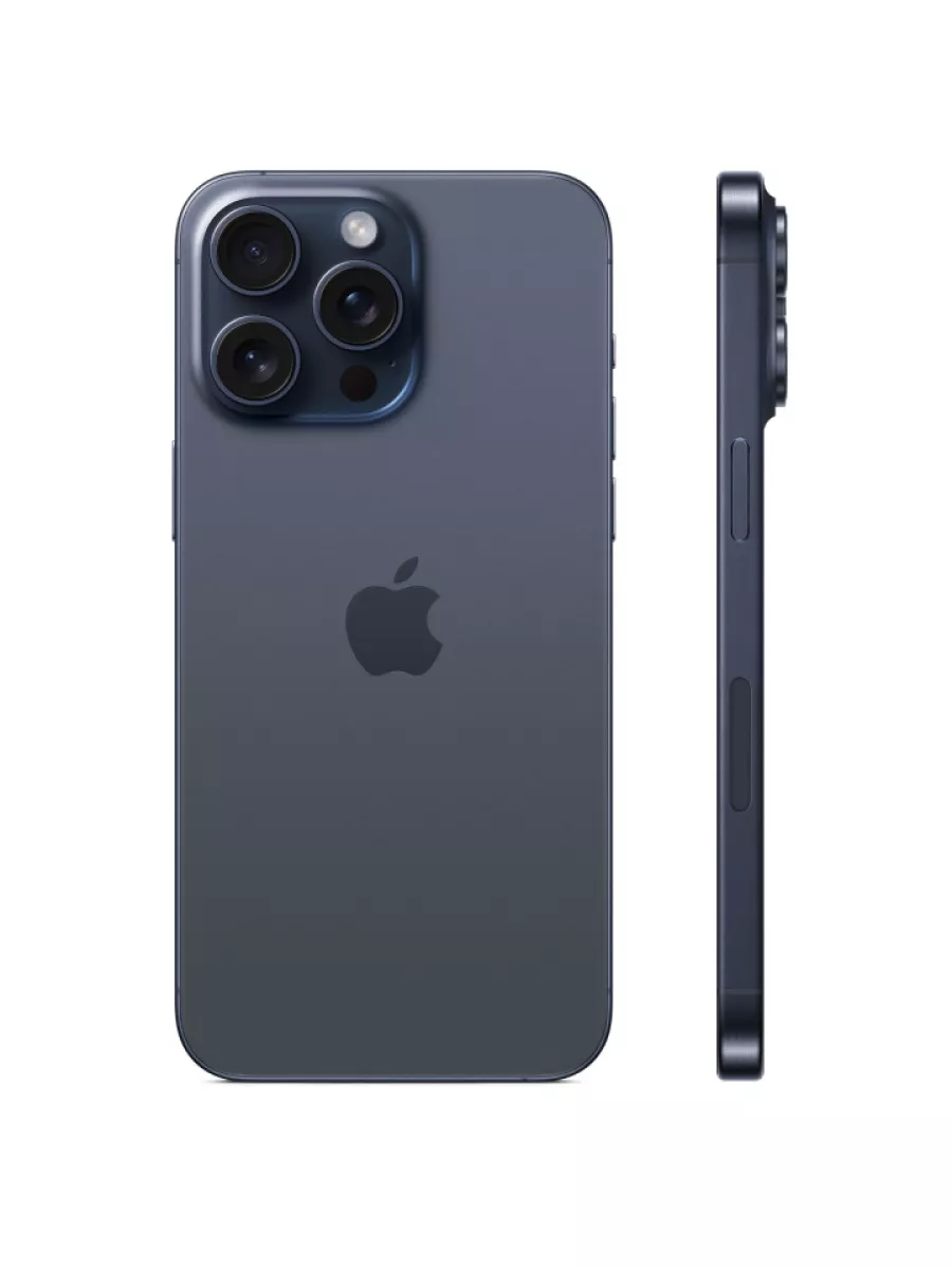 Смартфон Apple iPhone 15 Pro 128 GB, Blue Titanium Apple 177429853 купить за  90 972 ₽ в интернет-магазине Wildberries