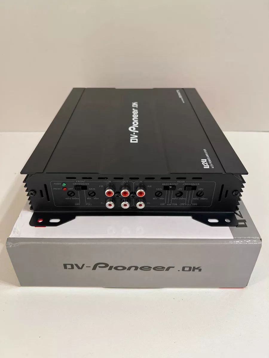 Автомобильный усилитель Pioneer 1800W, 4 канальный Pioneer 177507331 купить  в интернет-магазине Wildberries