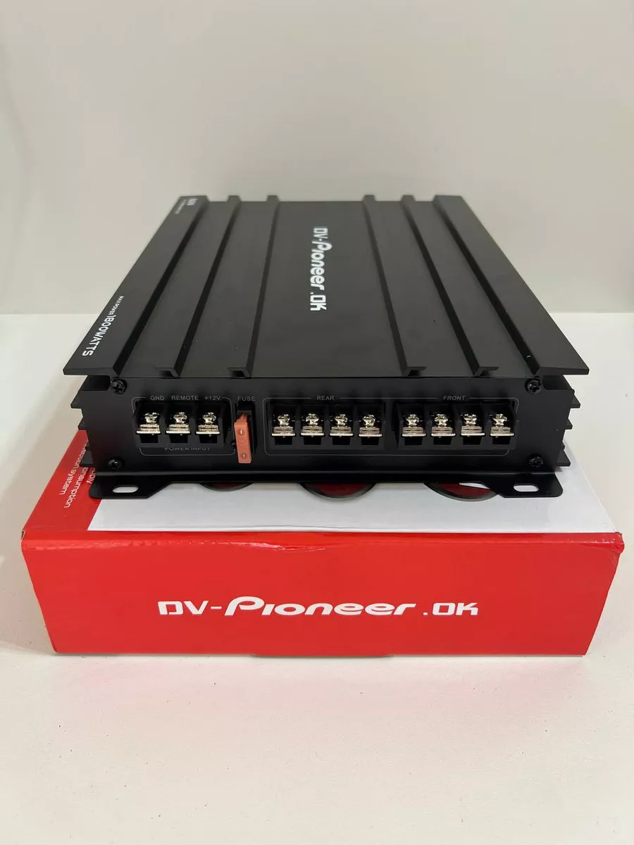 Усилитель для сабвуфера, колонок Пионер 1800W, 4 канальный Pioneer  177508385 купить в интернет-магазине Wildberries