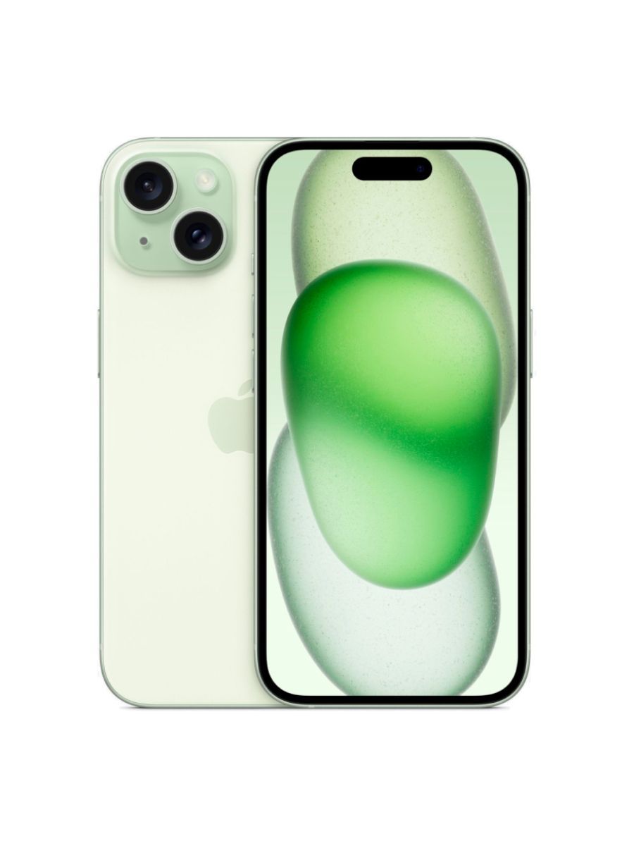 Смартфон Apple iPhone 15 128 GB, Green Apple 177516456 купить в  интернет-магазине Wildberries