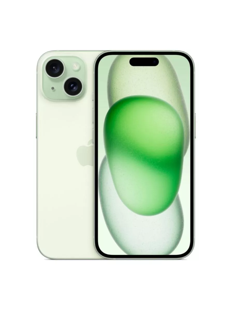 Смартфон Apple iPhone 15 128 GB, Green Apple 177516456 купить в интернет-магазине  Wildberries