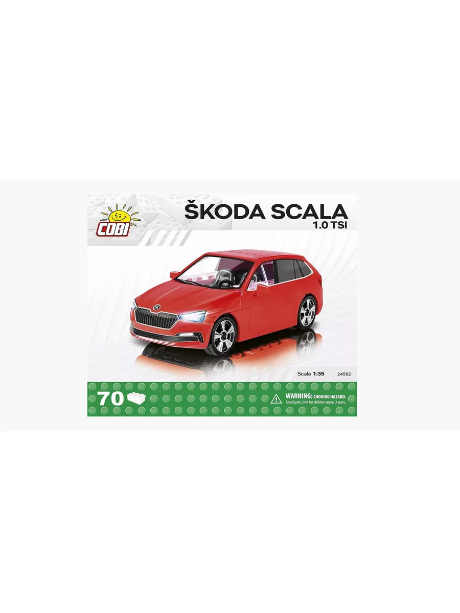 Конструктор Автомобиль SKODA SCALA 1.0TSI COBI 177538927 купить за 1 333 ₽  в интернет-магазине Wildberries