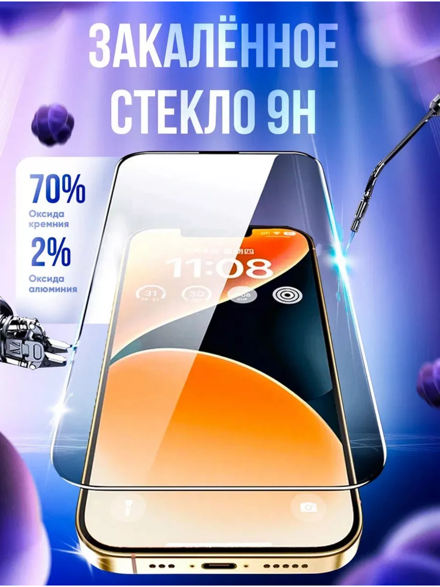 Защитное стекло на IPhone 15 Pro Max DZ 177545868 купить за 205 ₽ в  интернет-магазине Wildberries