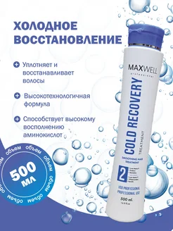 Холодное восстановление Maxwell Gold Recovery 500ml MAXWELL Professional 177584603 купить за 6 000 ₽ в интернет-магазине Wildberries