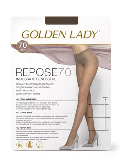 Колготки женские REPOSE 70 den, плотные, поддерживающие GOLDEN LADY 177622745 купить за 352 ₽ в интернет-магазине Wildberries