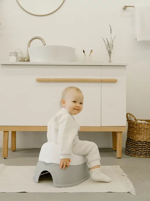 BABYROX Горшок детский анатомический, белый, фото 2