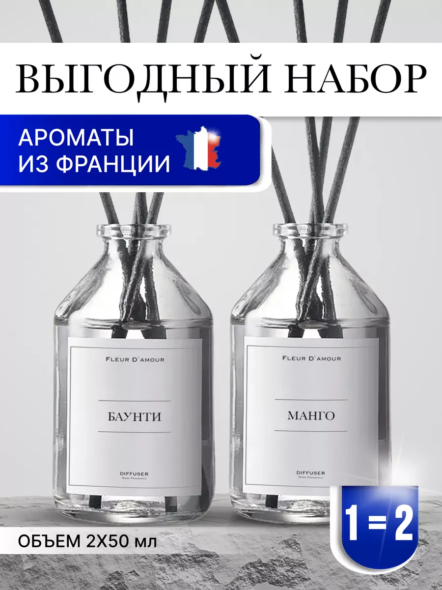 Набор ароматических диффузоров Манго + Баунти Enjoy Everyday 177652092  купить за 1 557 ₽ в интернет-магазине Wildberries