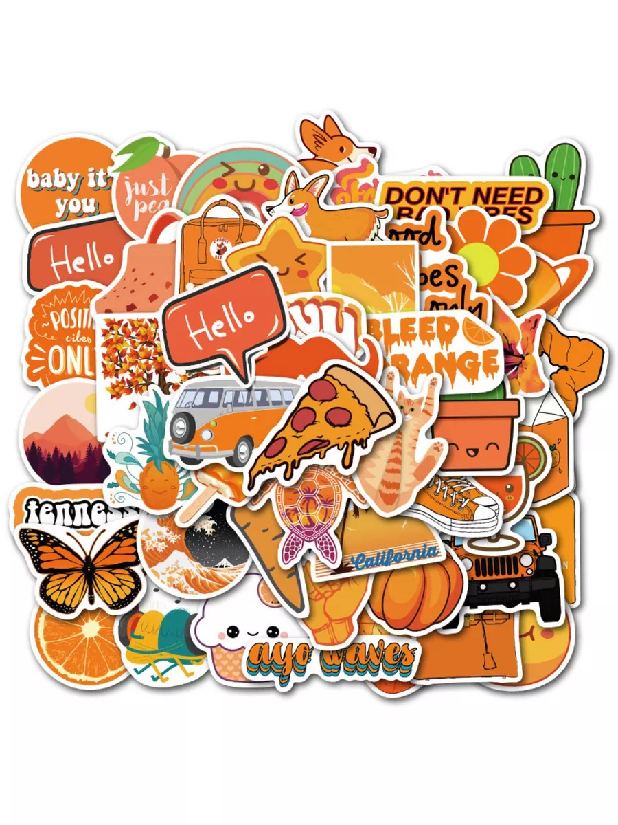 Наклейки на телефон Рыжее настроение Stickers for you 177663721 купить за  136 ₽ в интернет-магазине Wildberries