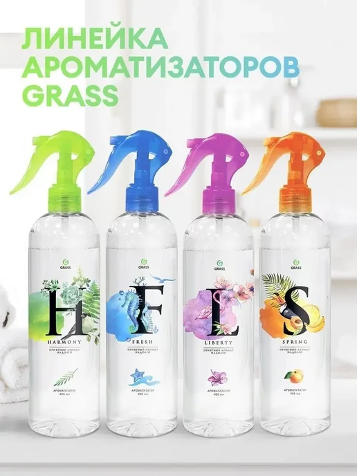 Жидкий освежитель воздуха Harmony 400 мл, 400 мл, фото 5