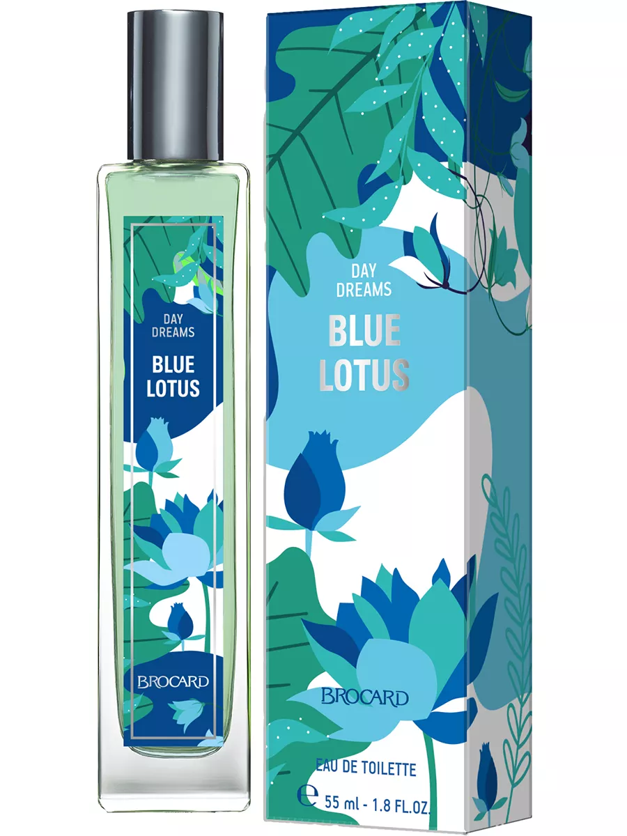 Day Dreams Blue Lotus/Голубой Лотос жен. т.в. 55 мл Brocard 177688240  купить за 330 ₽ в интернет-магазине Wildberries