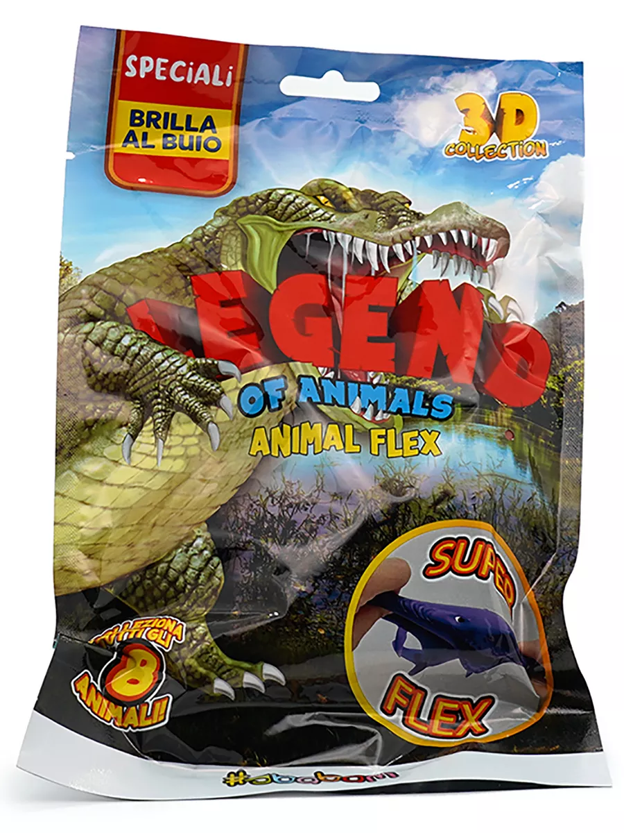 ANIMAL FLEX серия LEGEND OF ANIMALS тянучки антистресс 1шт. SBABAM  177696781 купить за 291 ₽ в интернет-магазине Wildberries