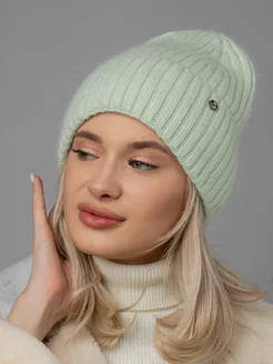 Шапка зимняя из ангоры на флисе бини Dika Knit 177700683 купить за 780 ₽ в интернет-магазине Wildberries