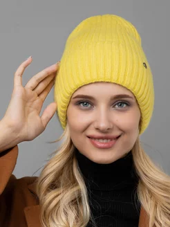 Шапка зимняя из ангоры на флисе бини Dika Knit 177701008 купить за 780 ₽ в интернет-магазине Wildberries