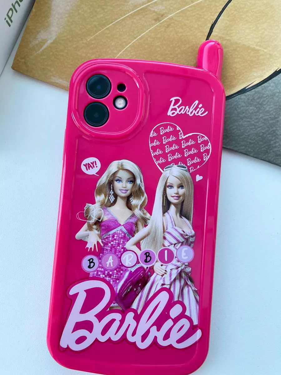 Силиконовый чехол для iphone 12 Барби (Barbie) Cream&Rouge 177716053 купить  за 702 ₽ в интернет-магазине Wildberries