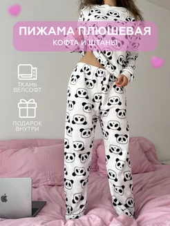 Пижама теплая плюшевая Bang Wear 177740366 купить за 870 ₽ в интернет-магазине Wildberries
