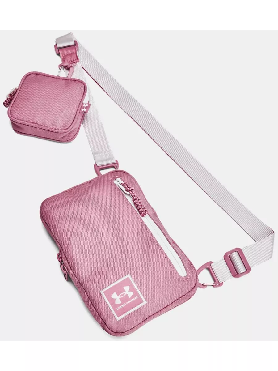 Under armour best sale sling backpack pink