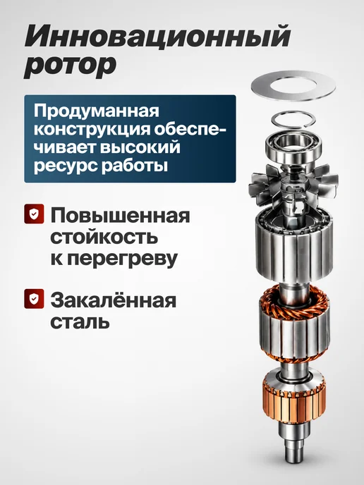 Gruwatt Болгарка электрическая 125 мм, вариант, фото 3