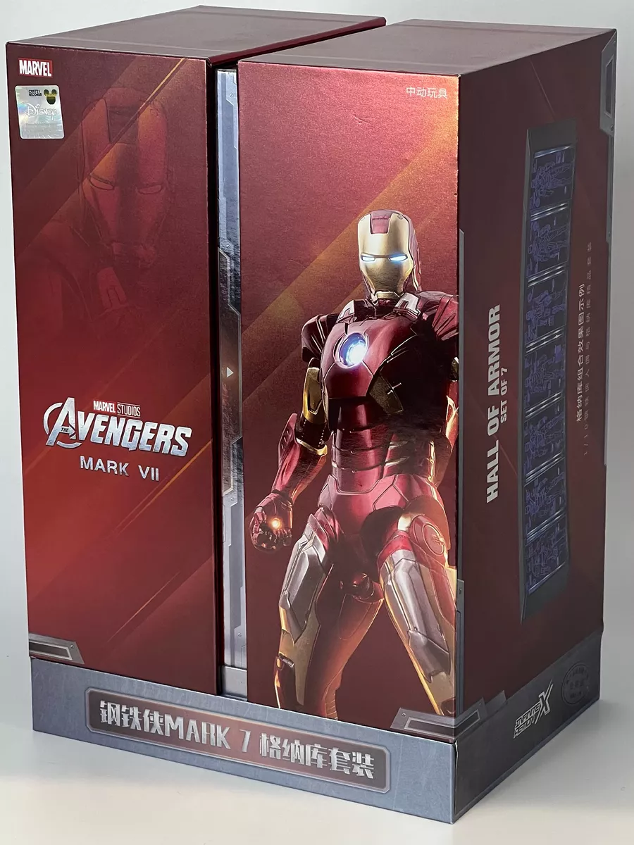 Фигурка Железный человек Marvel ZD Toys 1908-07 Mark 7 Marvel 177831557  купить за 4 317 ₽ в интернет-магазине Wildberries