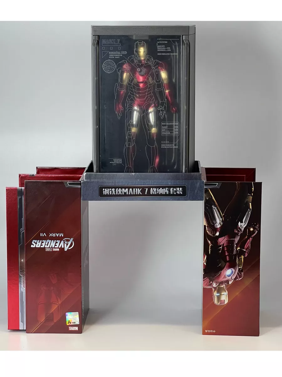 Фигурка Железный человек Marvel ZD Toys 1908-07 Mark 7 Marvel 177831557  купить за 4 317 ₽ в интернет-магазине Wildberries