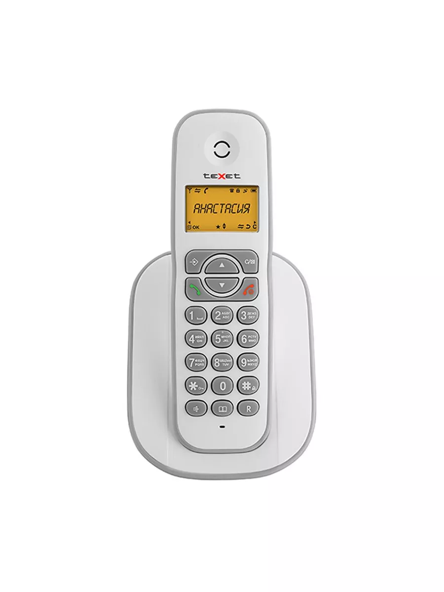 Телефон беспроводной DECT TX-D4505A белый Texet 177833455 купить в  интернет-магазине Wildberries