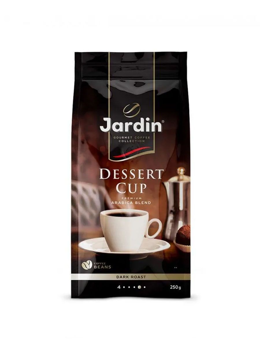 Кофе десерт 5. Jardin Dessert Cup 250. Кофе Жардин в зернах. Кофе в зернах с десертами. Стар кофе Десерты.