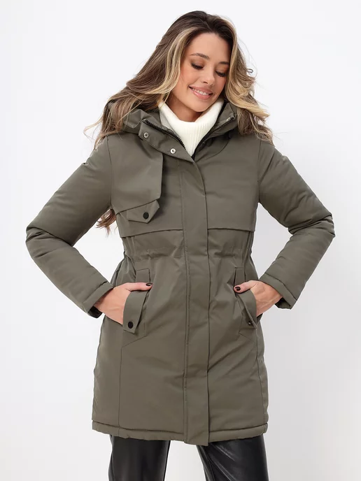 Lee cooper premium store parka jacket ladies