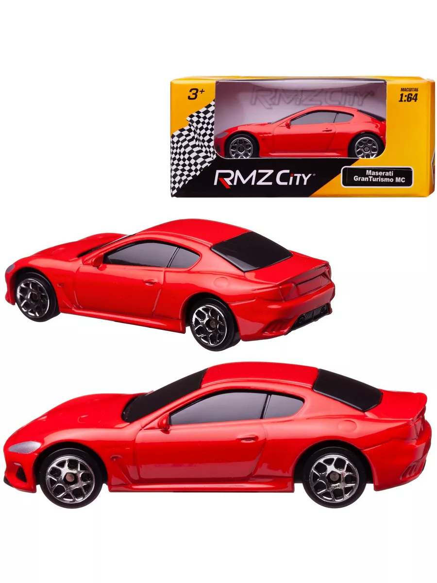 Машина RMZ City 164 Maserati GranTurismo MC 344993S-RD Uni-Fortune  177928724 купить за 320 ₽ в интернет-магазине Wildberries