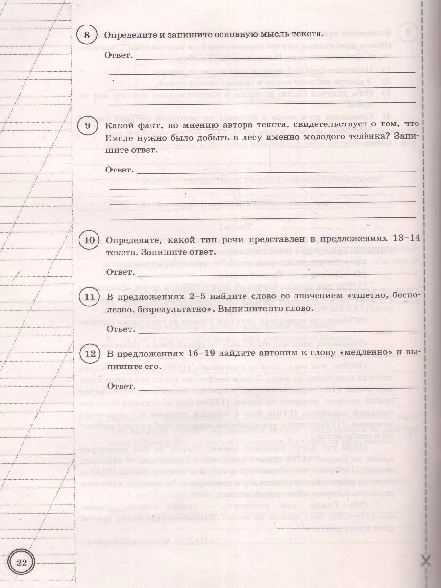 ВПР. Русский язык. 5 класс. Типовые задания. 10 вариантов Экзамен,  издательство 177993079 купить в интернет-магазине Wildberries