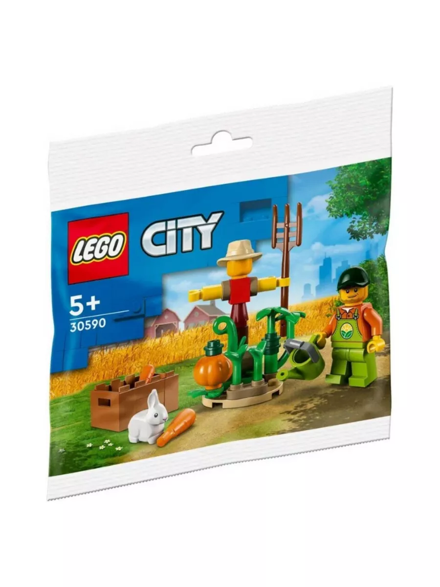 City 30590 Farm Garden Scarecrow LEGO 178010484 1 436 Wildberries