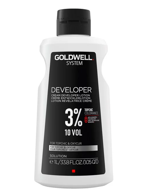 goldwell System Developer Лосьон - активатор для краски 6% 1000 мл, 3%, фото 7