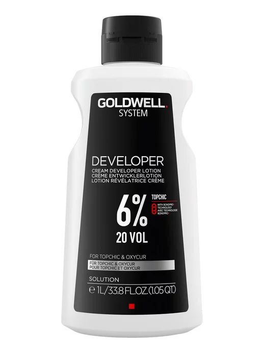goldwell System Developer Лосьон - активатор для краски 6% 1000 мл, 6%, фото 7