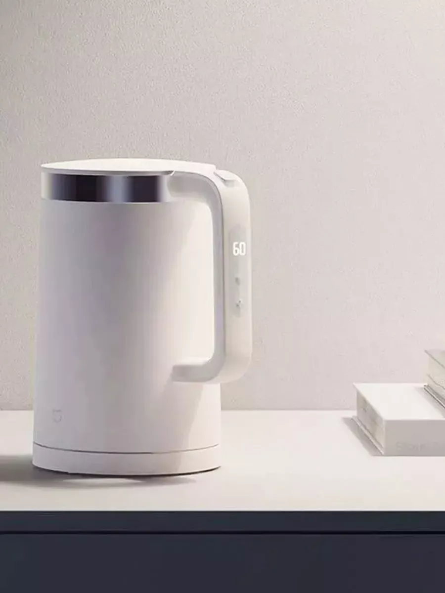 Чайник 1,5 л Mi Smart Kettle Pro + переходник на евровилку