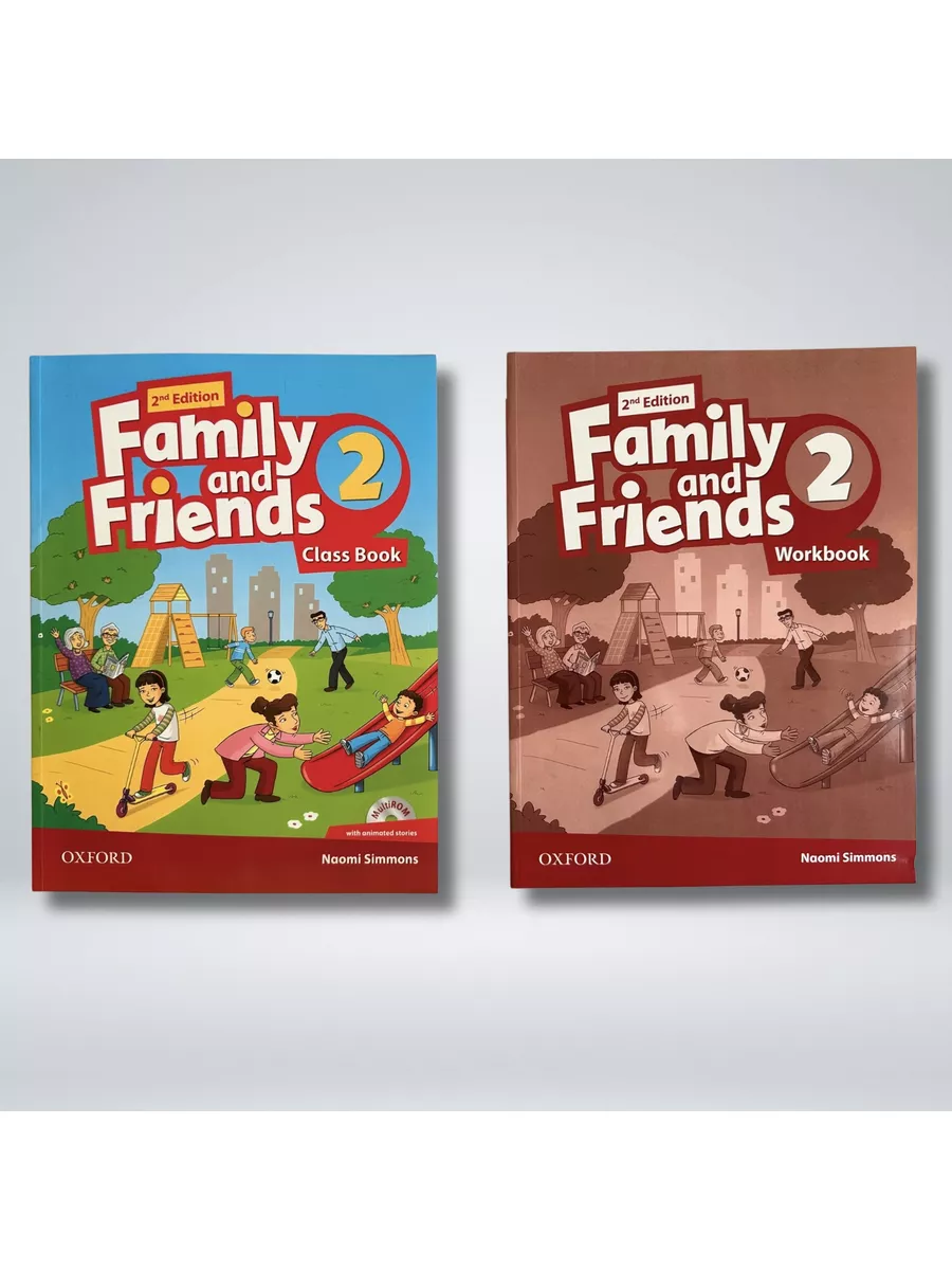 Family and Friends 2 (2nd edition) Class book + Workbook. Oxford University  Press 178034659 купить в интернет-магазине Wildberries