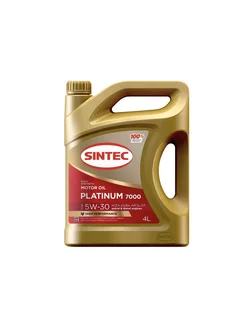 Моторное масло PLATINUM 5W-30 SL CF A3 B4 Sintec 178041216 купить за 1 775 ₽ в интернет-магазине Wildberries